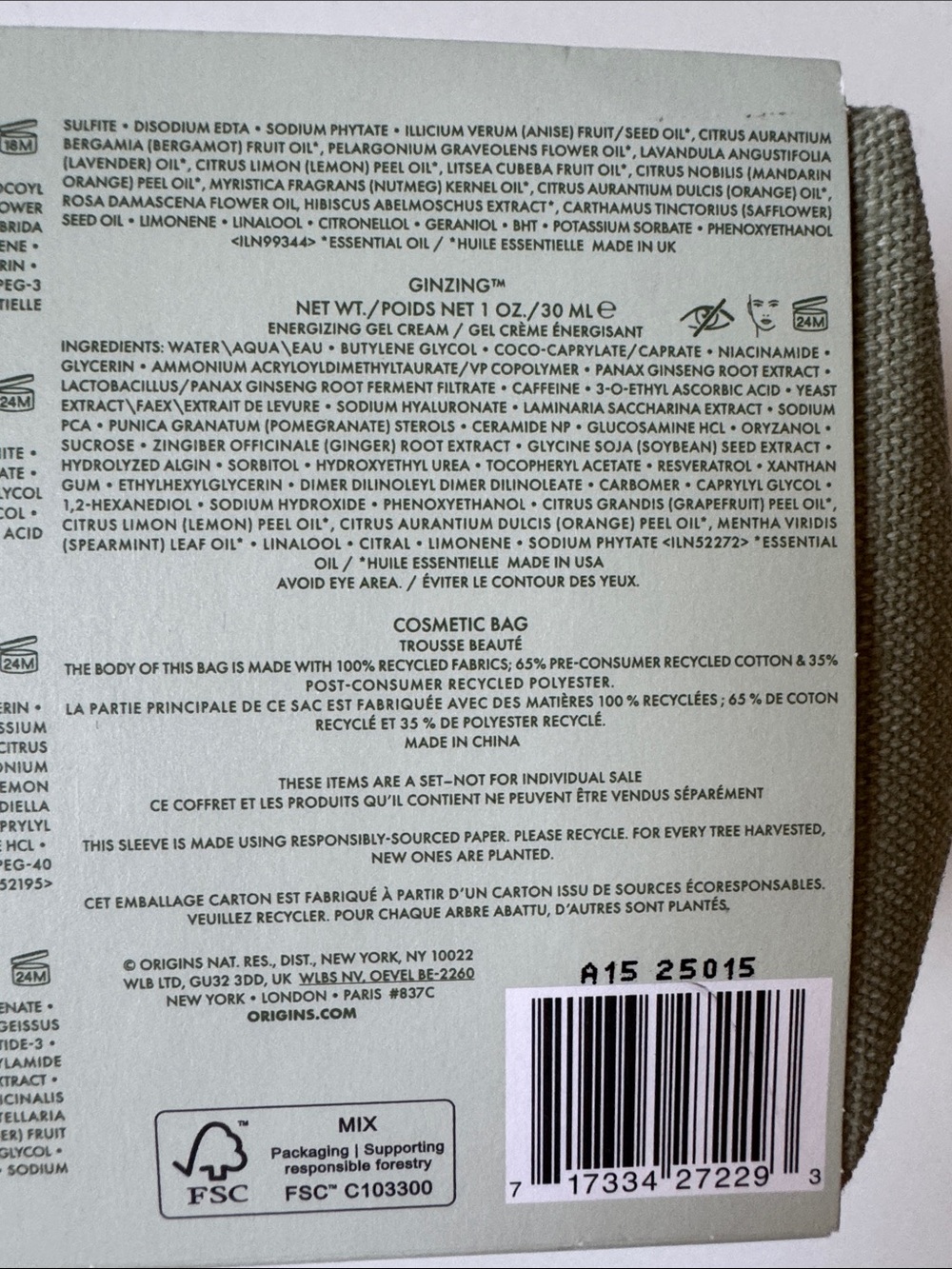New ORIGINS Bestselling Skincare Five  Travel Set - Picture 7 of 7